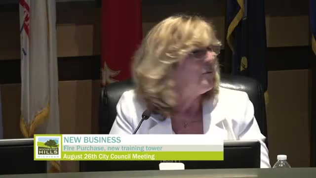 City Council Approves Innovative Fire Training Tower Project
