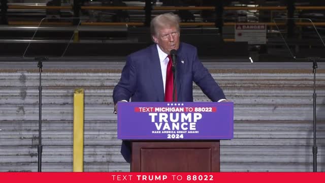 Trump vows to end migrant crisis and support American families