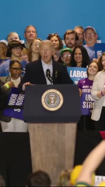 Biden champions unions as backbone of American economy