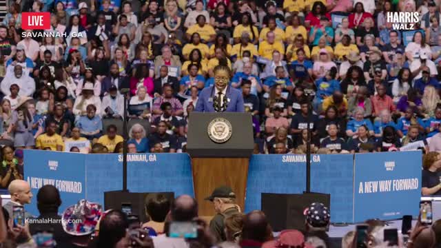 Harris rallies Georgia youth for bold future