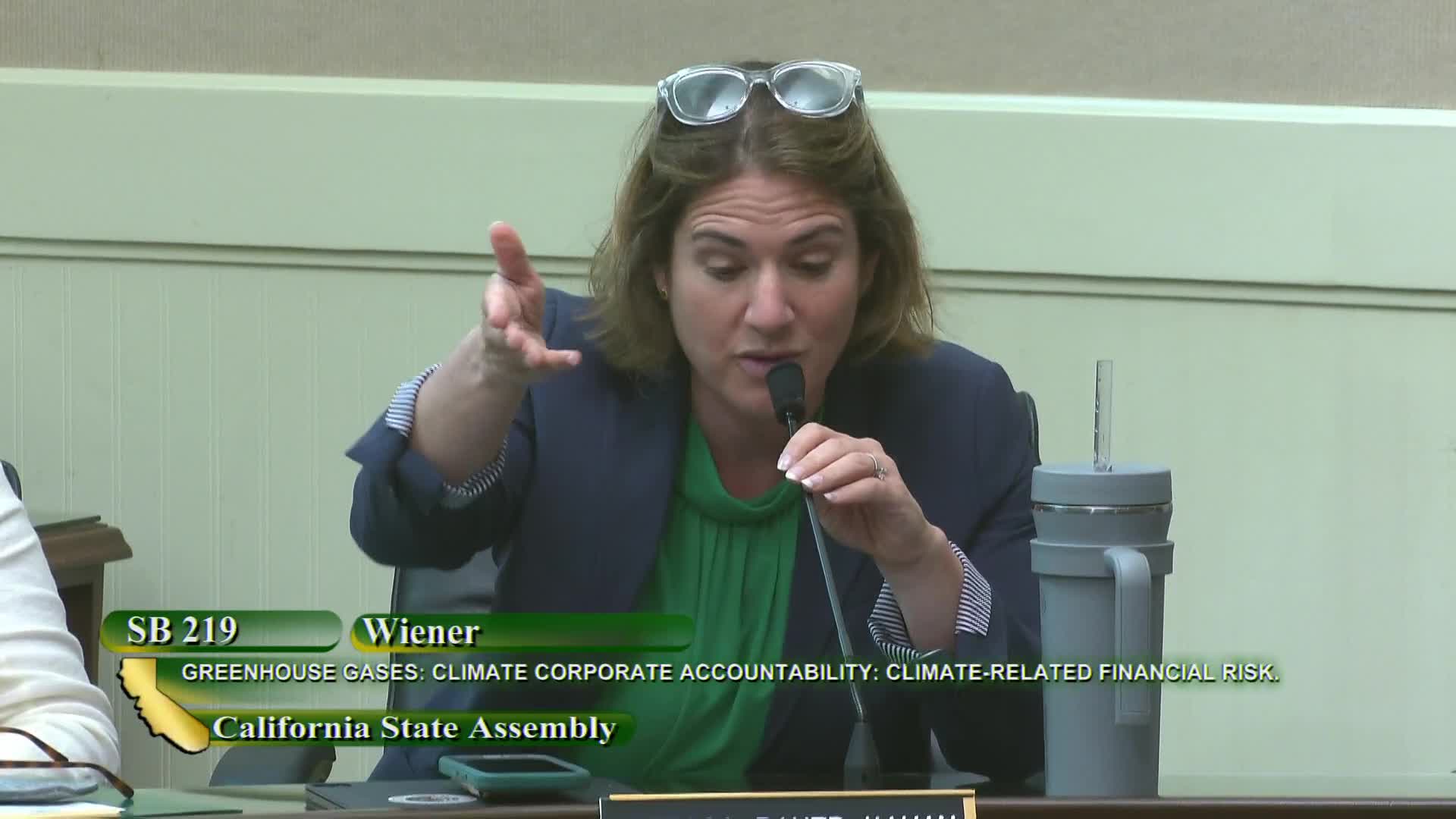 Lawmaker defends crucial climate bill against proposed delays