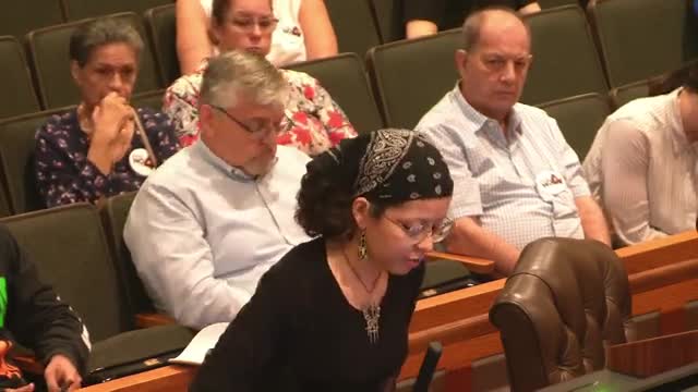 Activist challenges county board on controversial resolution