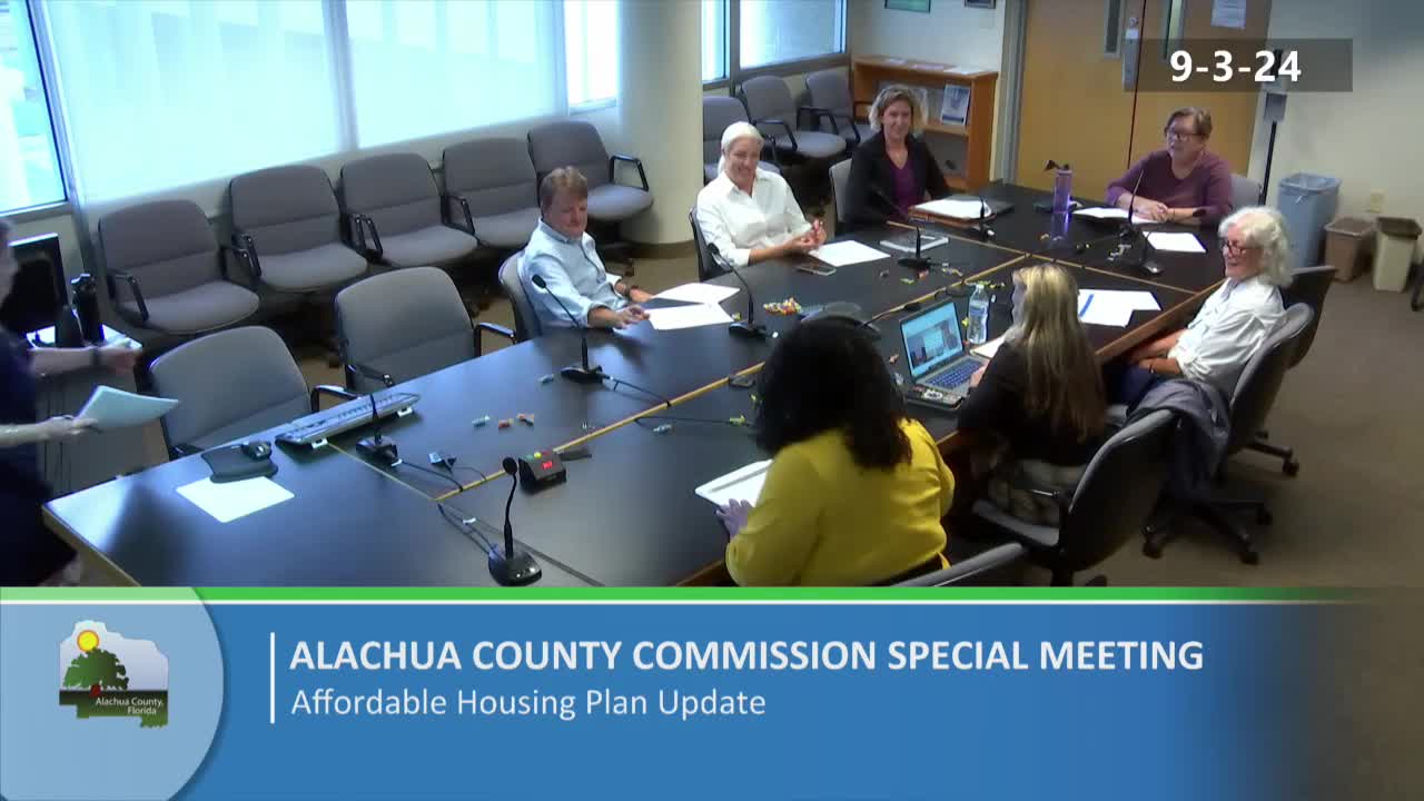 Alachua County unveils ambitious affordable housing plan