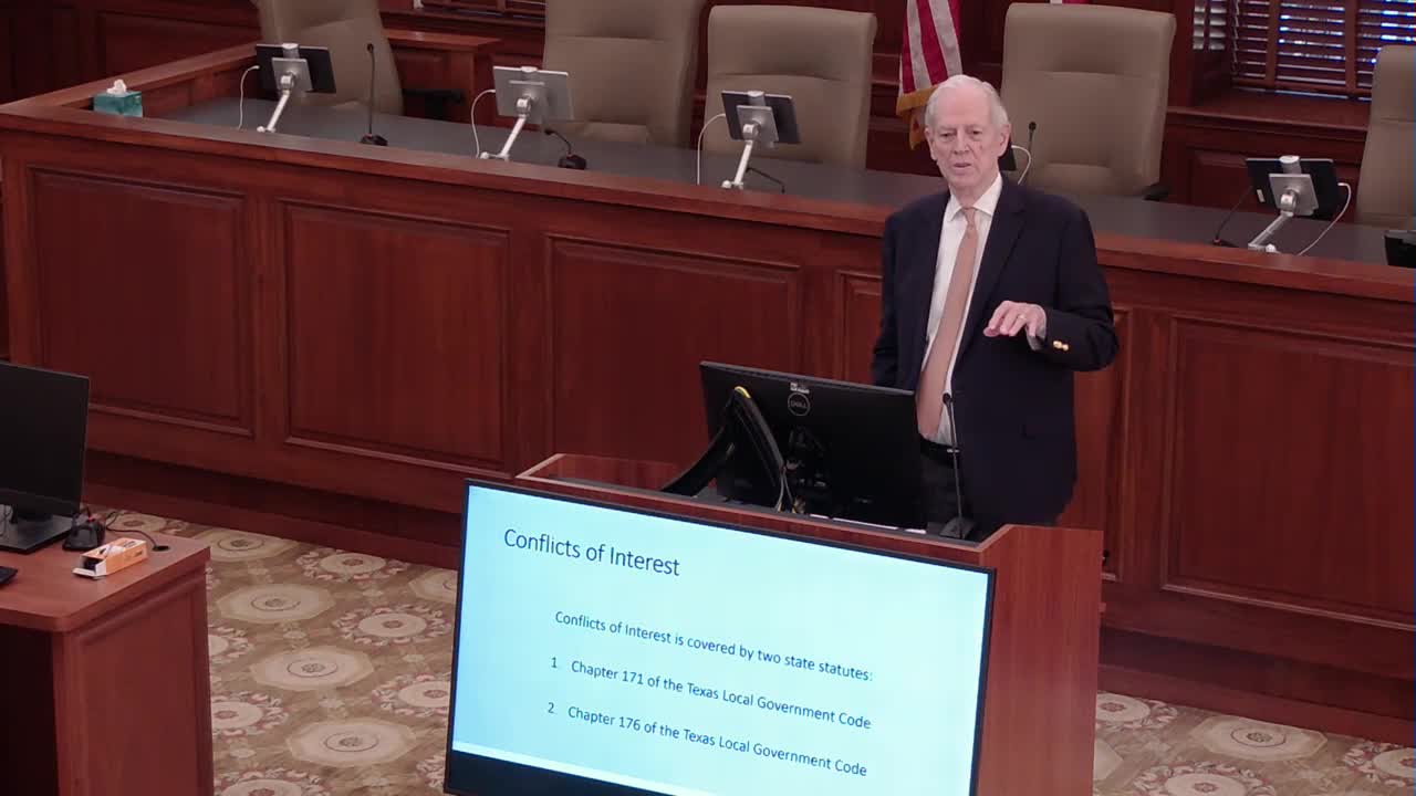 City Council Ethics Under Scrutiny Amid Conflict Concerns