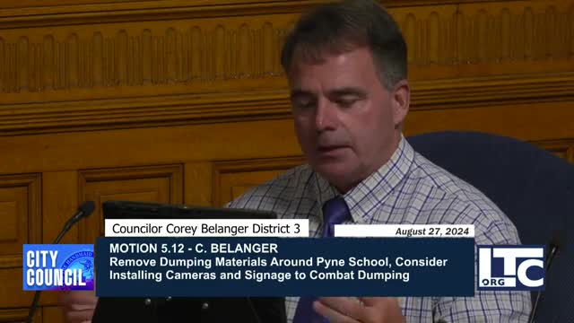 Council debates urgent measures to combat illegal dumping