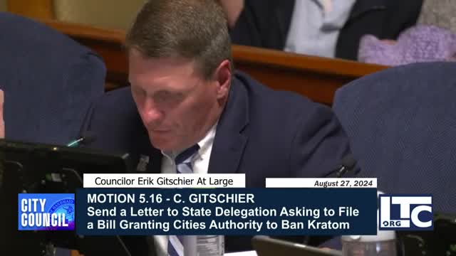 City Council Moves to Ban Dangerous Kratom Substance