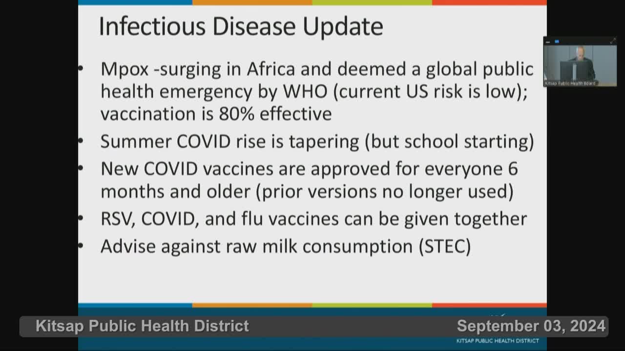 Health officials warn of rising infectious disease threats