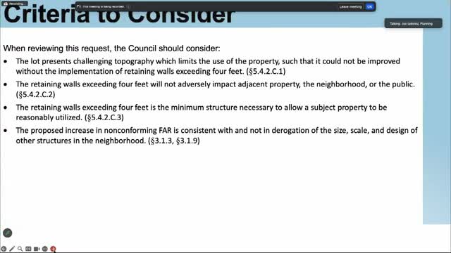 Controversial retaining walls spark debate over property development