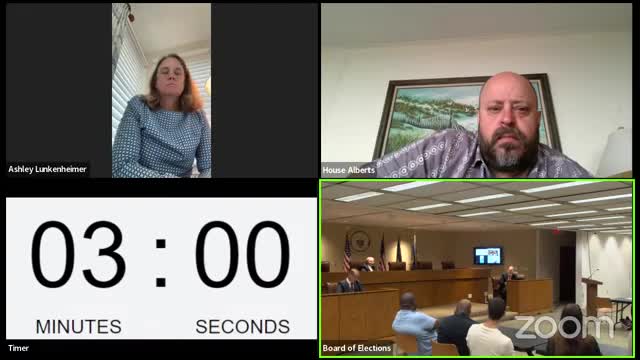 Voter registration commission faces scrutiny over drop box cameras