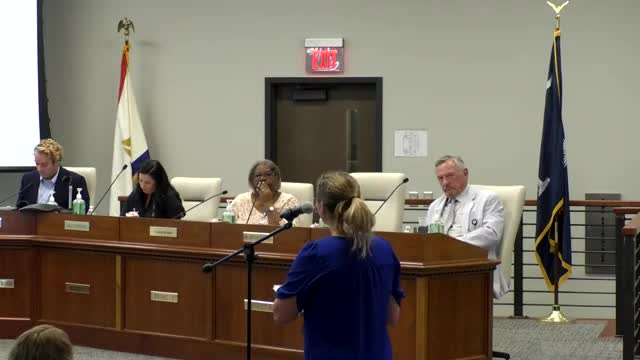 Teacher pleads for help amid school board meeting chaos