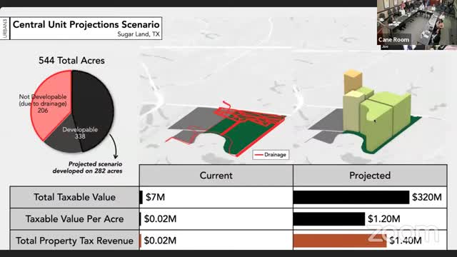 Transformative development plan promises tenfold tax revenue boost