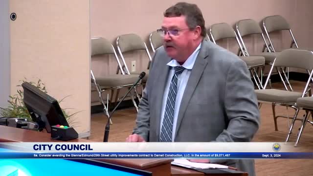 City approves major utility project amid budget concerns