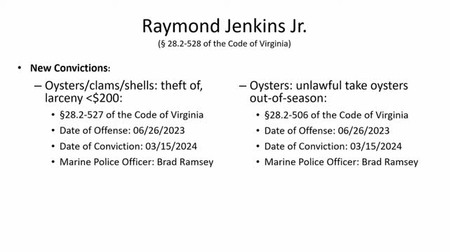 Fishing licenses revoked after illegal oyster harvesting scandal