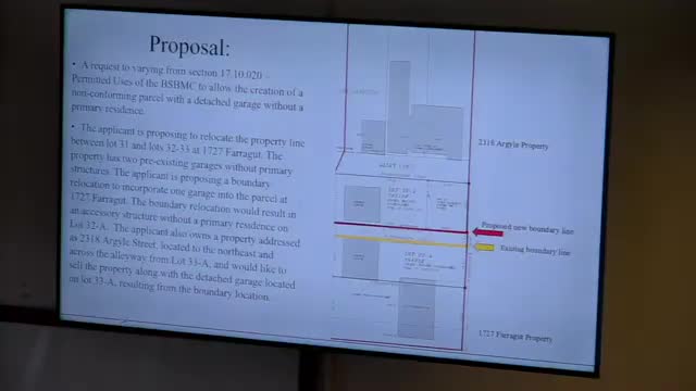 Zoning Board Approves Controversial Garage Boundary Relocation