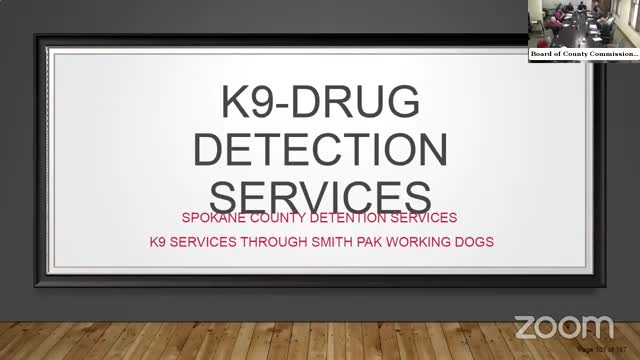 Jail implements K9 units to combat drug crisis