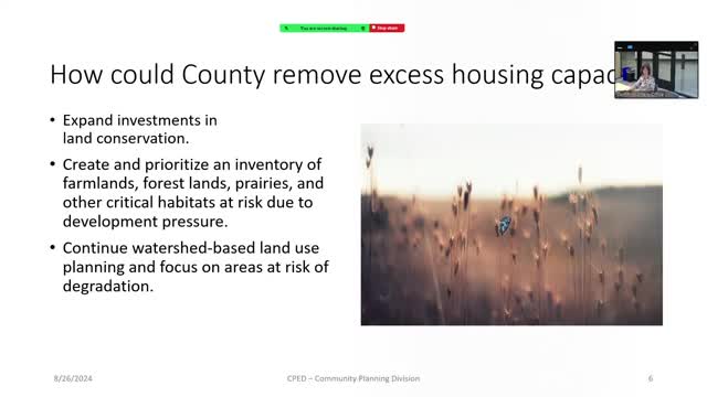 County launches ambitious plan for land conservation and growth
