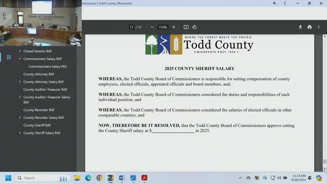 Sheriff steps up to cover shifts amid staffing crisis