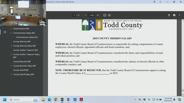 County Sheriff Receives Controversial 18 Percent Salary Boost