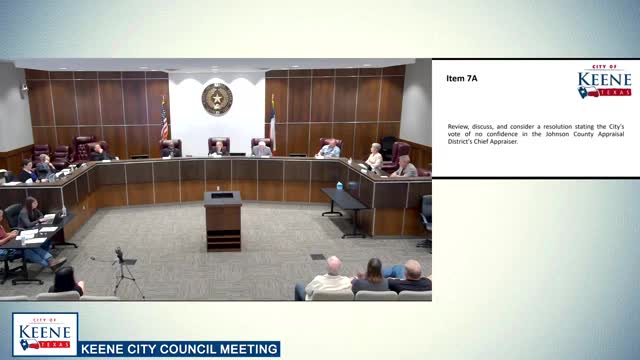 City Council Votes No Confidence in Appraisal District