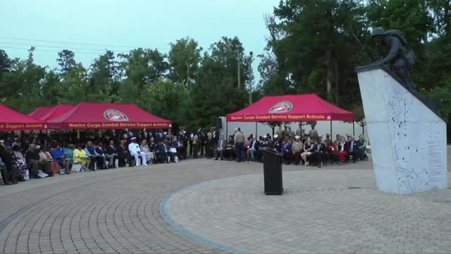 Mayor honors Montford Point Marines with heartfelt tribute