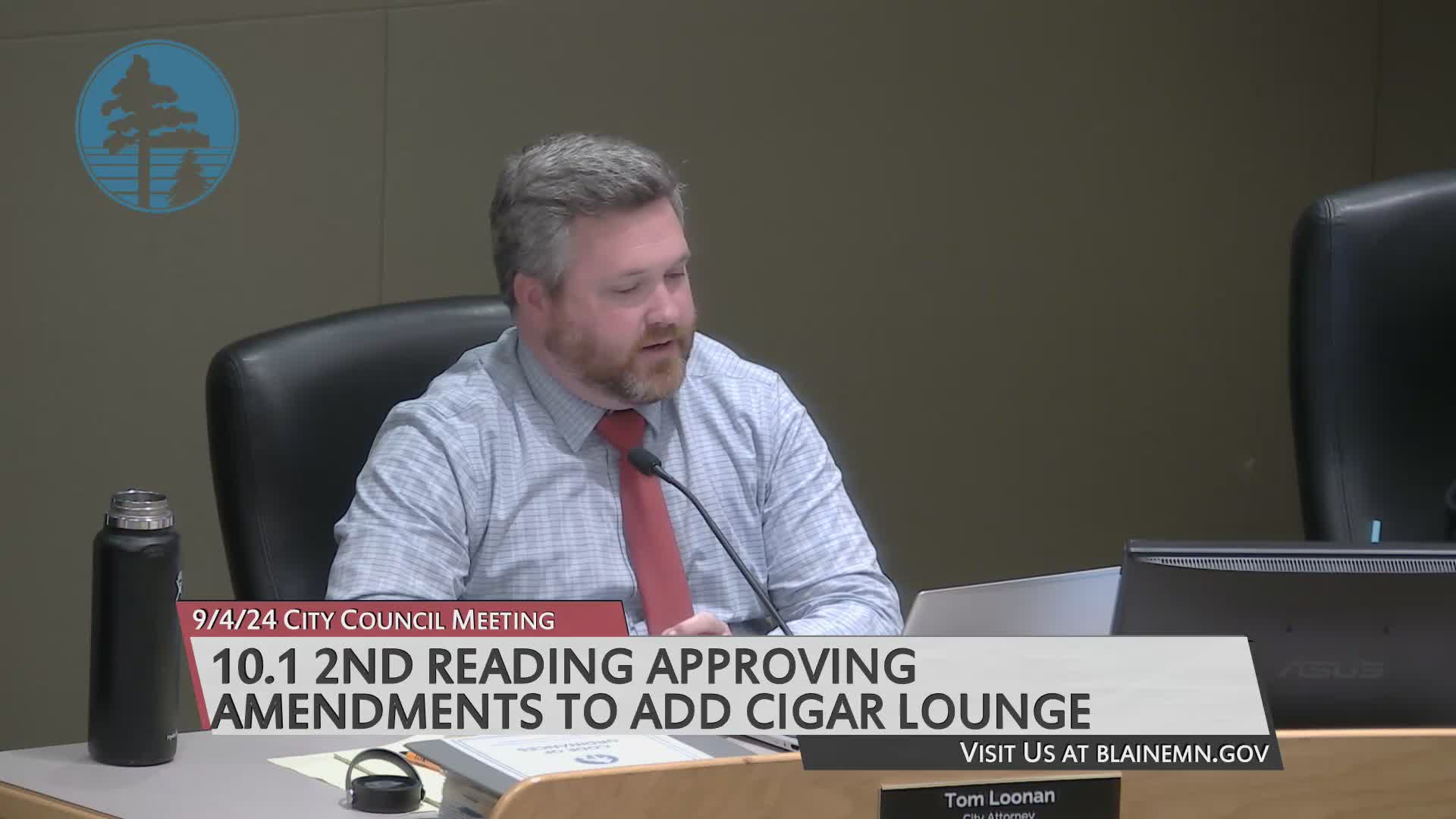 Mayor recuses amid heated debate on cigar lounge zoning