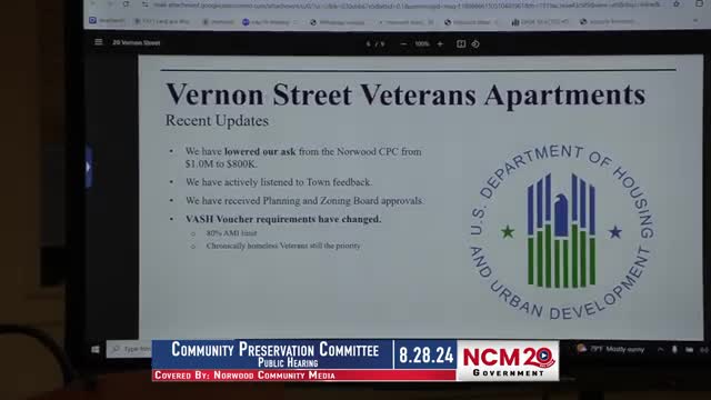 Housing project for veterans gains momentum with new funding