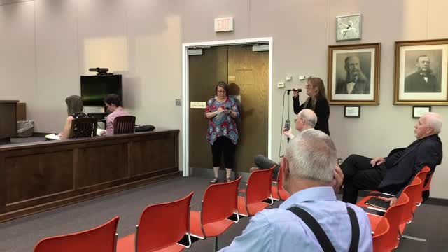 Citizens clash with council over free speech rights