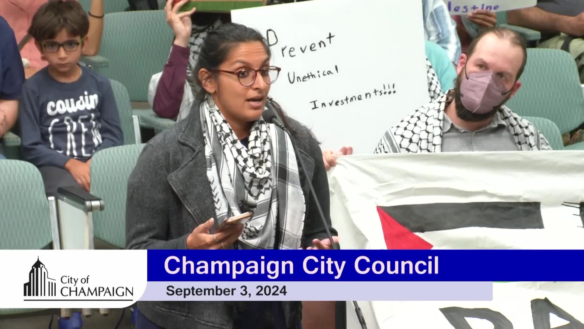 Council urged to reconsider investments linked to human rights violations