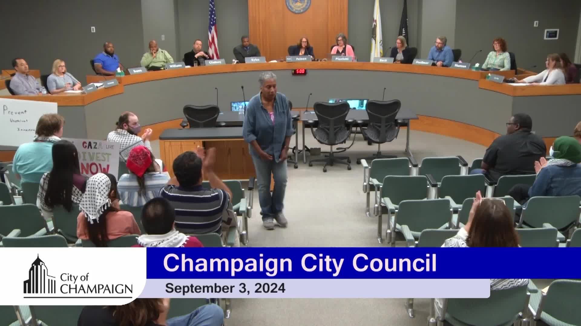 City council member calls for federal action on Gaza crisis