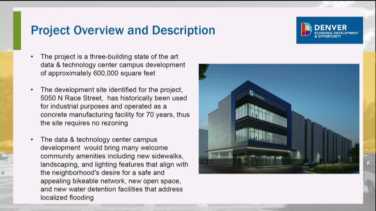 Data center project set to transform Denver economy