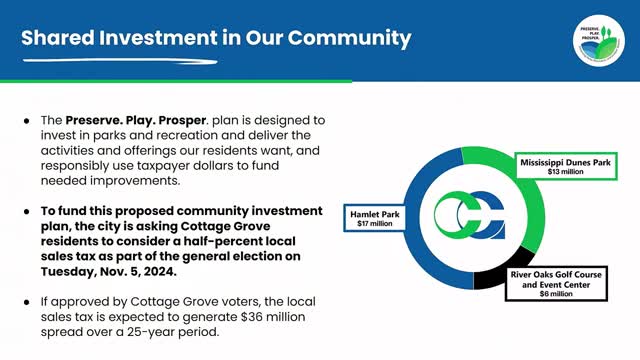 Cottage Grove prepares for pivotal local sales tax vote