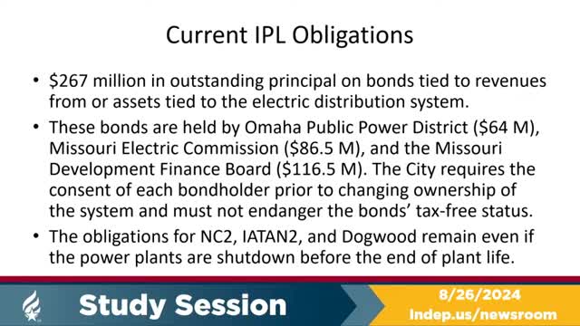 City faces $264 million debt crisis over power plants