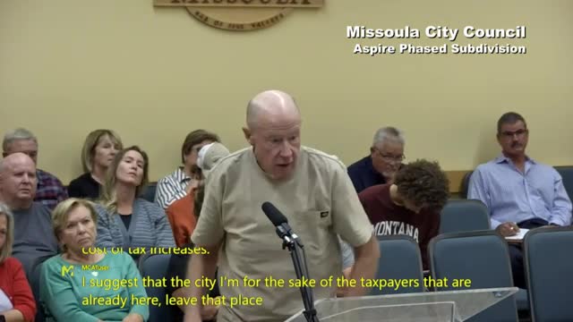 Residents rally against controversial East Missoula housing development