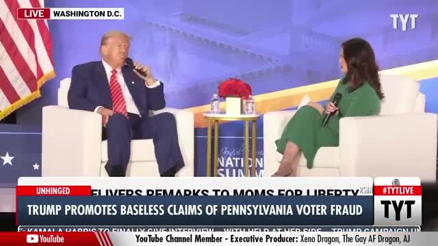 Trump claims record votes yet lost by a whisker