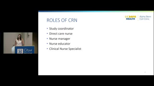 Nurse pioneers support system for clinical trial patients