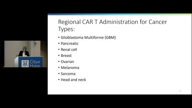 Innovative CAR T cell therapies target multiple cancer types