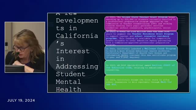California leads nation in innovative school mental health program