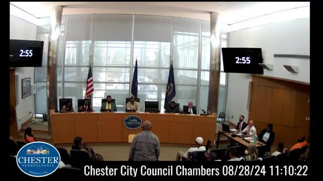 Residents demand action on violence and neglect in Chester