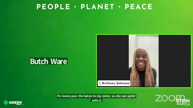 Activist calls for political change amid ongoing genocide