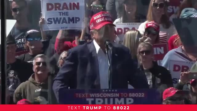 Trump vows to drain the swamp and restore America