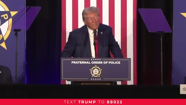 Trump vows to wage war on violent crime in America