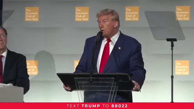 Trump touts record job growth and historic tax cuts
