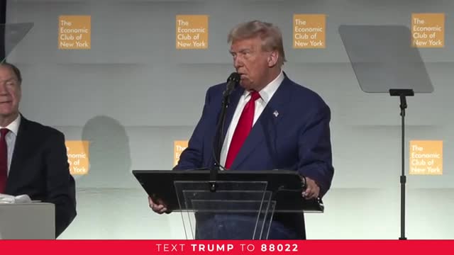 Trump blasts Biden Harris for economic disaster and border crisis