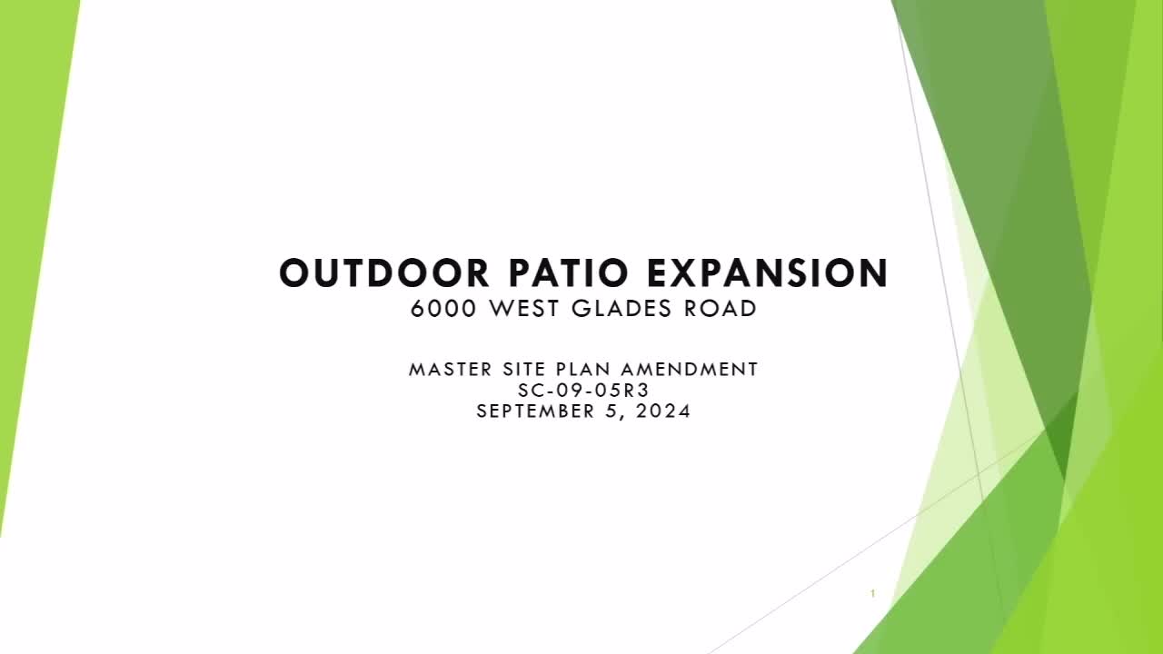 Patio expansion proposal sparks renewed community debate