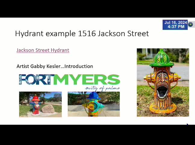 City plans vibrant art project to transform fire hydrants