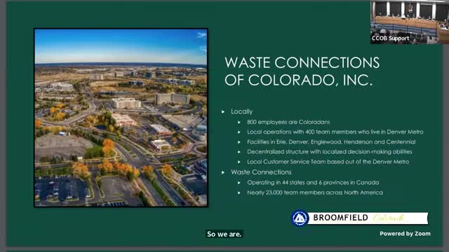 Waste Connections reveals ambitious plans for recycling innovation