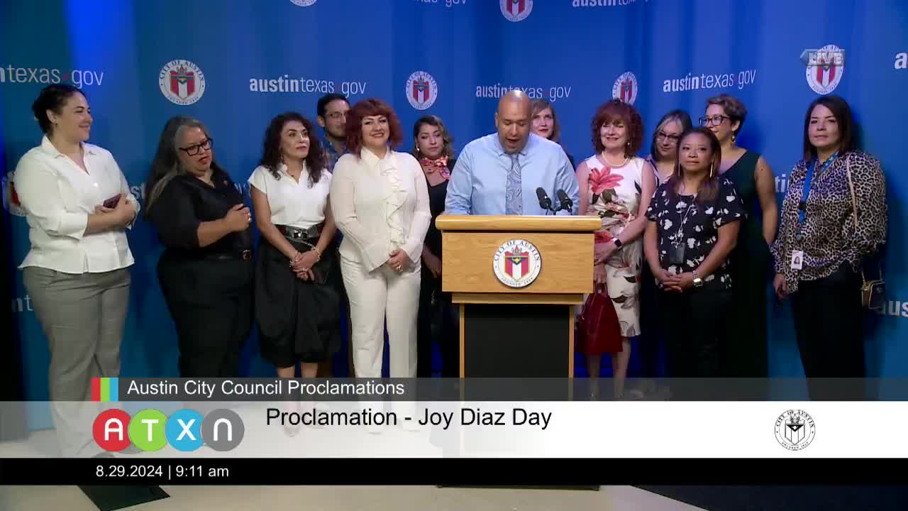 Joy Diaz Honored as Champion of Public Education in Austin
