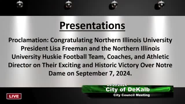 NIU Football Celebrates Historic Victory Over Notre Dame