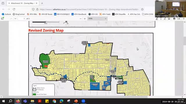 Atherton debates zoning changes amid housing crisis concerns