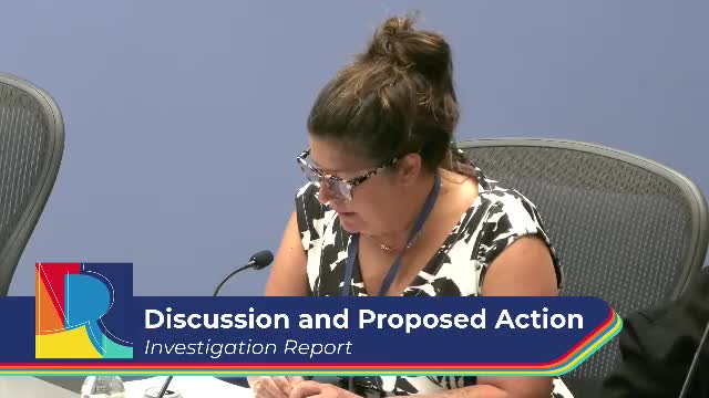 Board members clash over misconduct allegations and censure motion